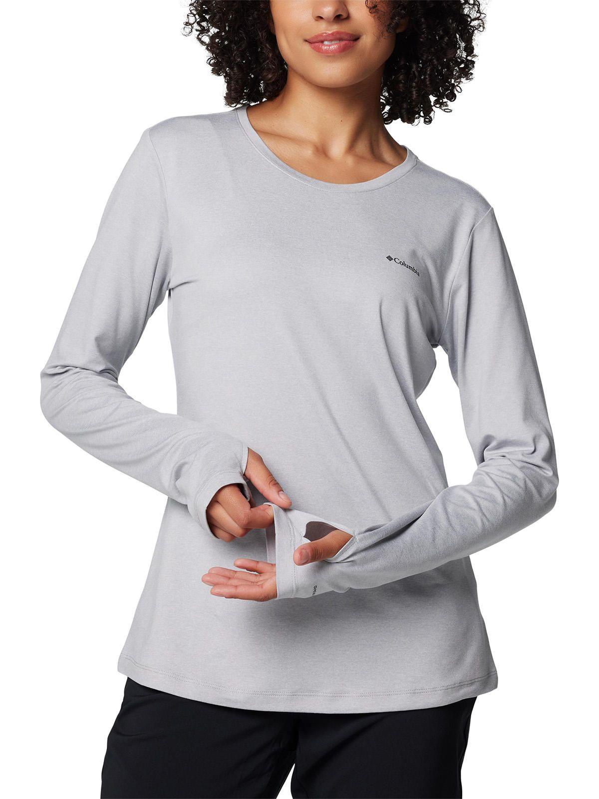 Polera Manga Larga Mujer Sloan Ridge Gris-4
