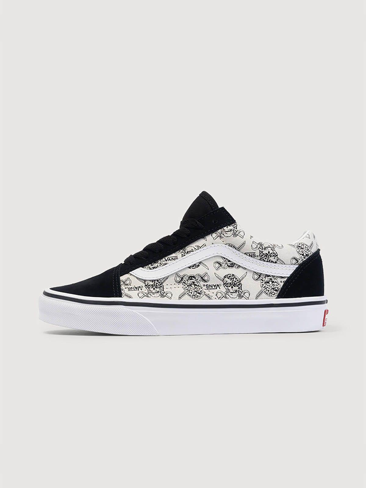 Zapatilla Junior (8 a 14 años) Old Skool Negro-0
