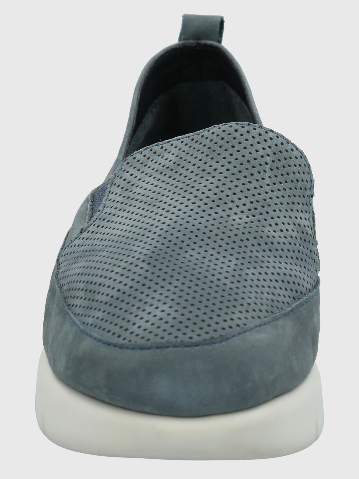 Zapato Mujer Cuero Fly Jump Azul-3