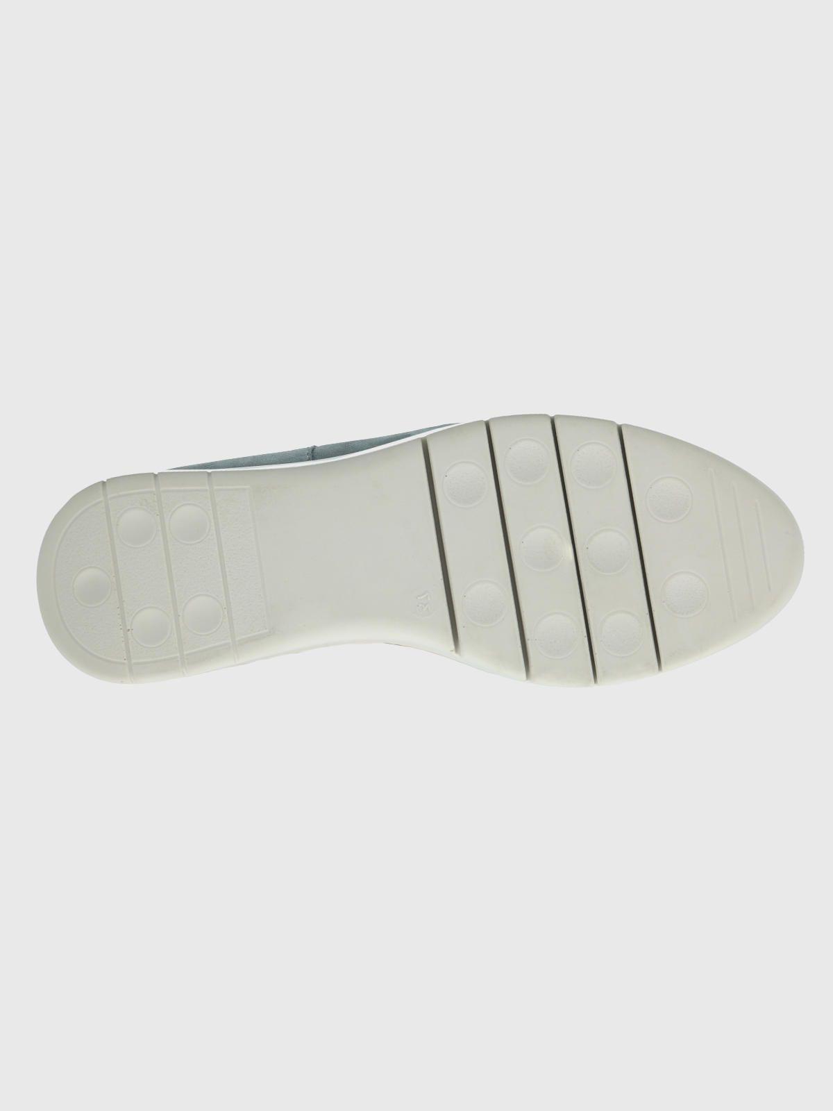 Zapato Mujer Cuero Fly Jump Azul-7