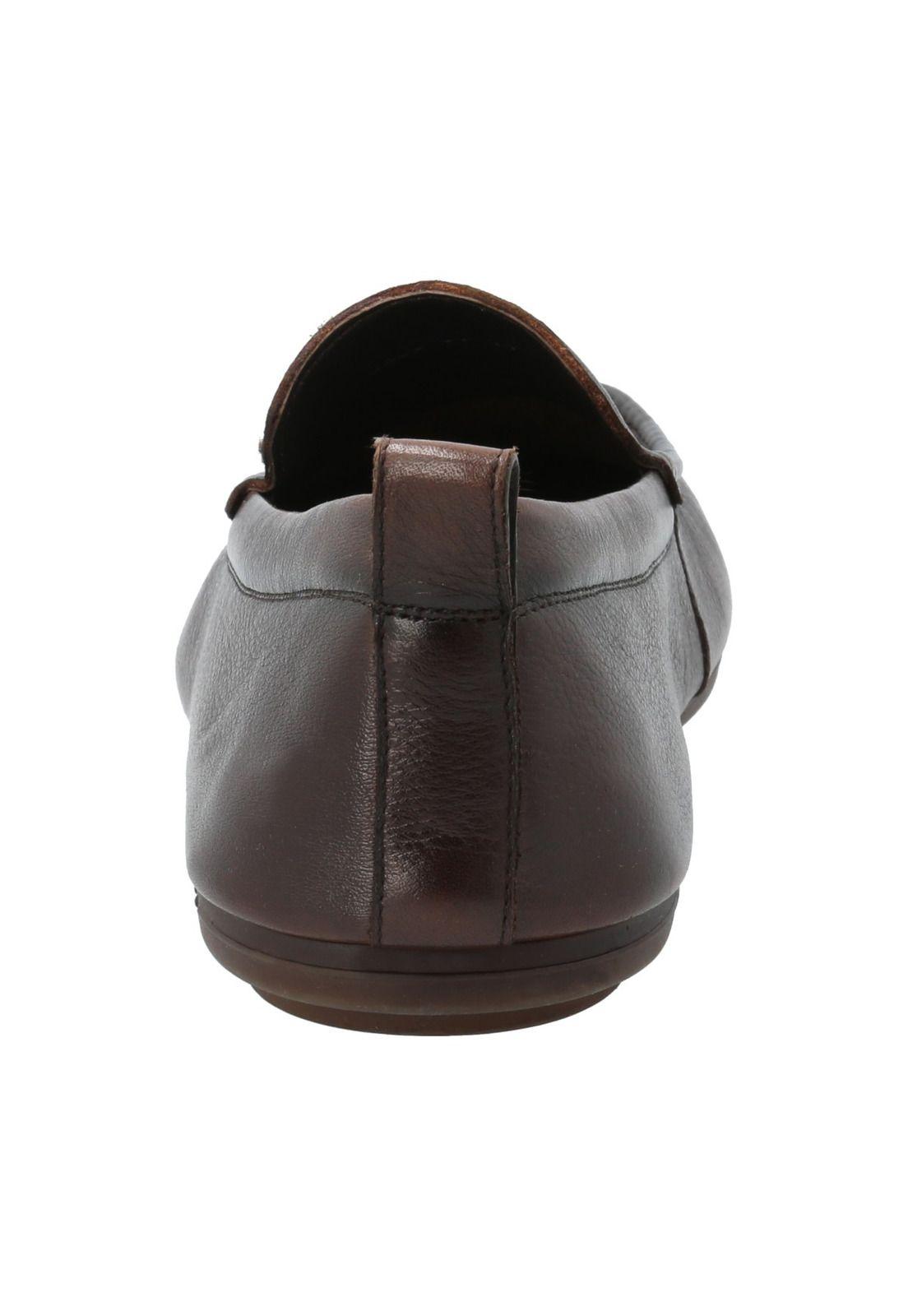 Mocasín Cuero Hombre Caiti Café-6