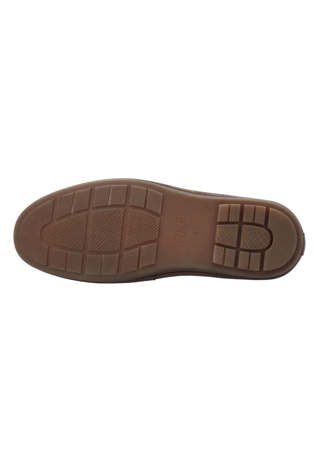 Mocasín Cuero Hombre Caiti Café-7