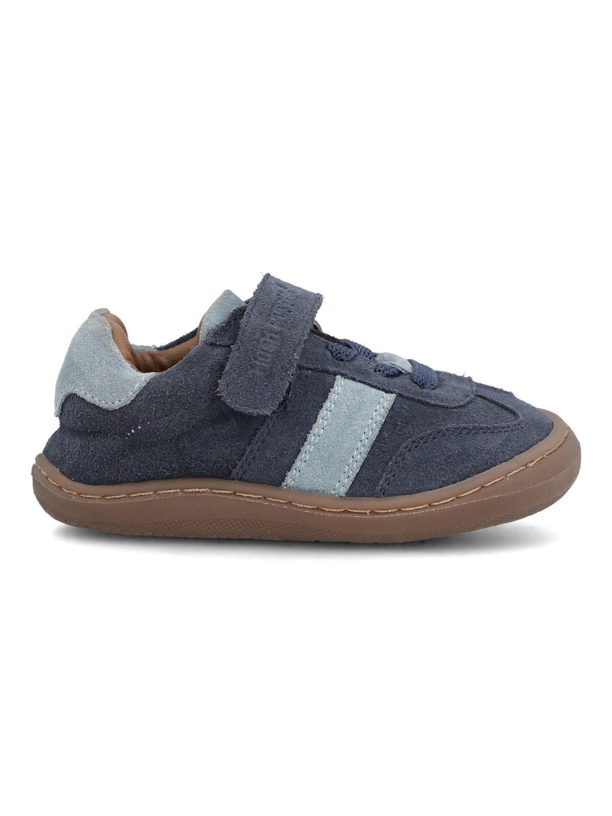 Zapatilla Cuero Niño Zake Azul-0