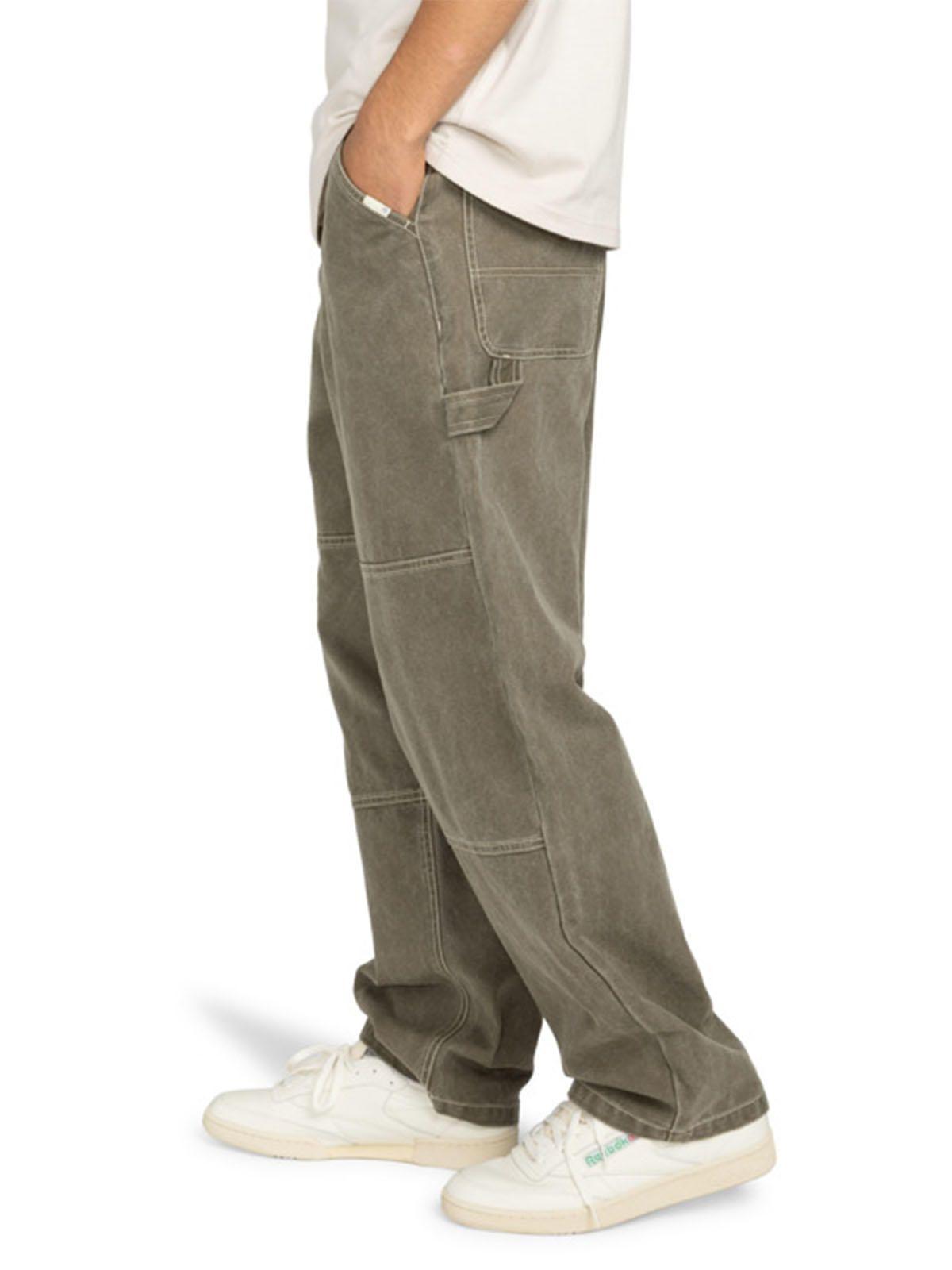 Pantalón Hombre Big carpenter canvas Gris-1