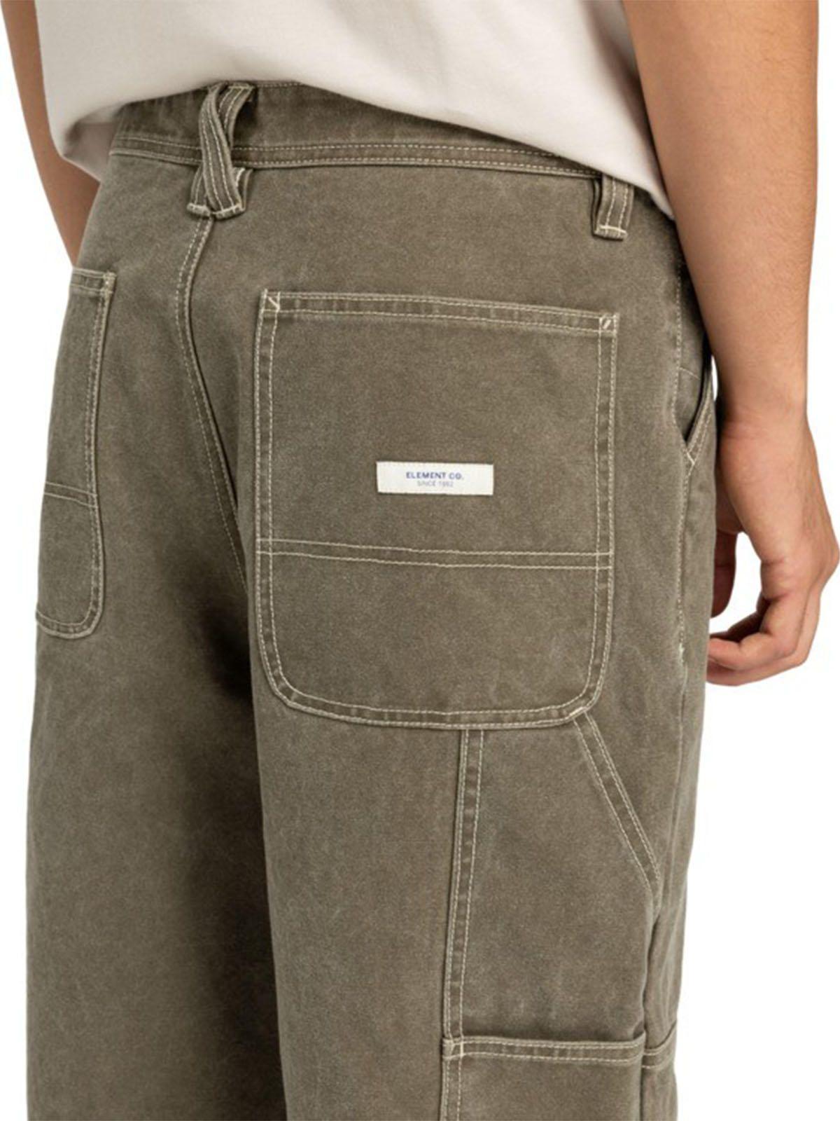 Pantalón Hombre Big carpenter canvas Gris-3