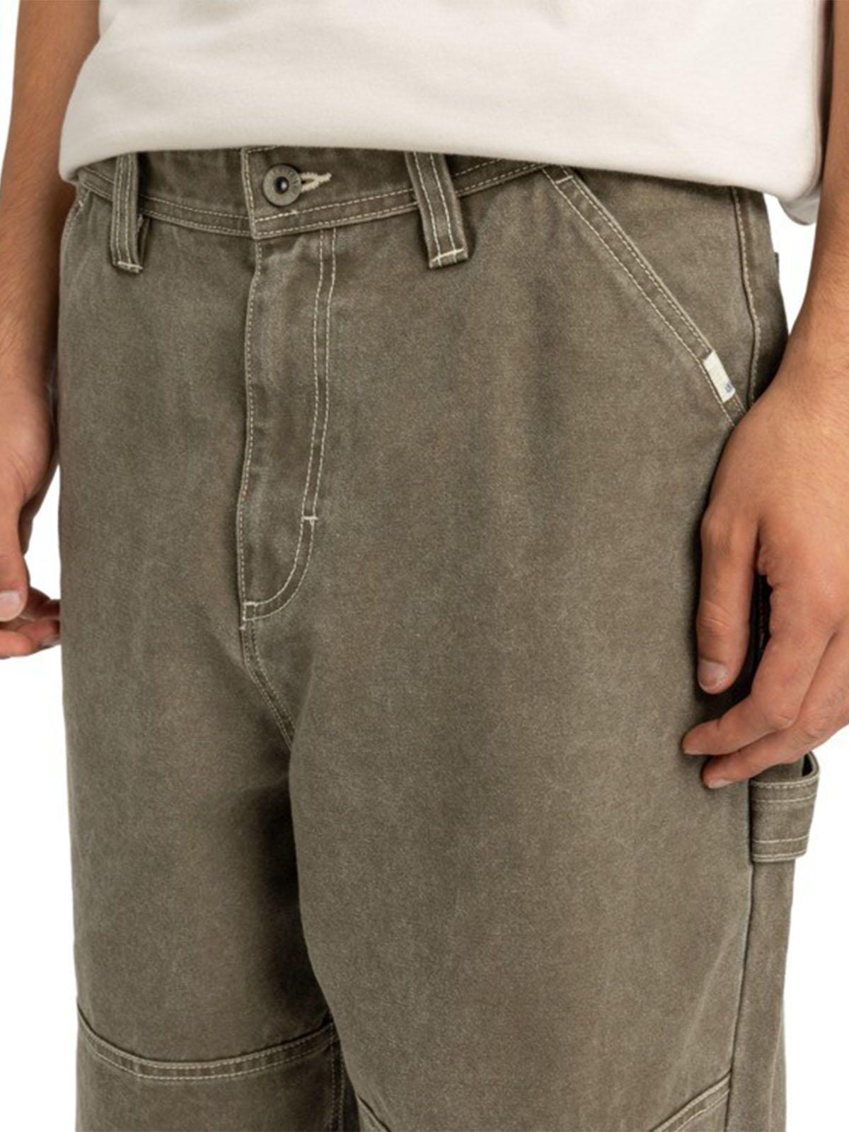 Pantalón Hombre Big carpenter canvas Gris-4