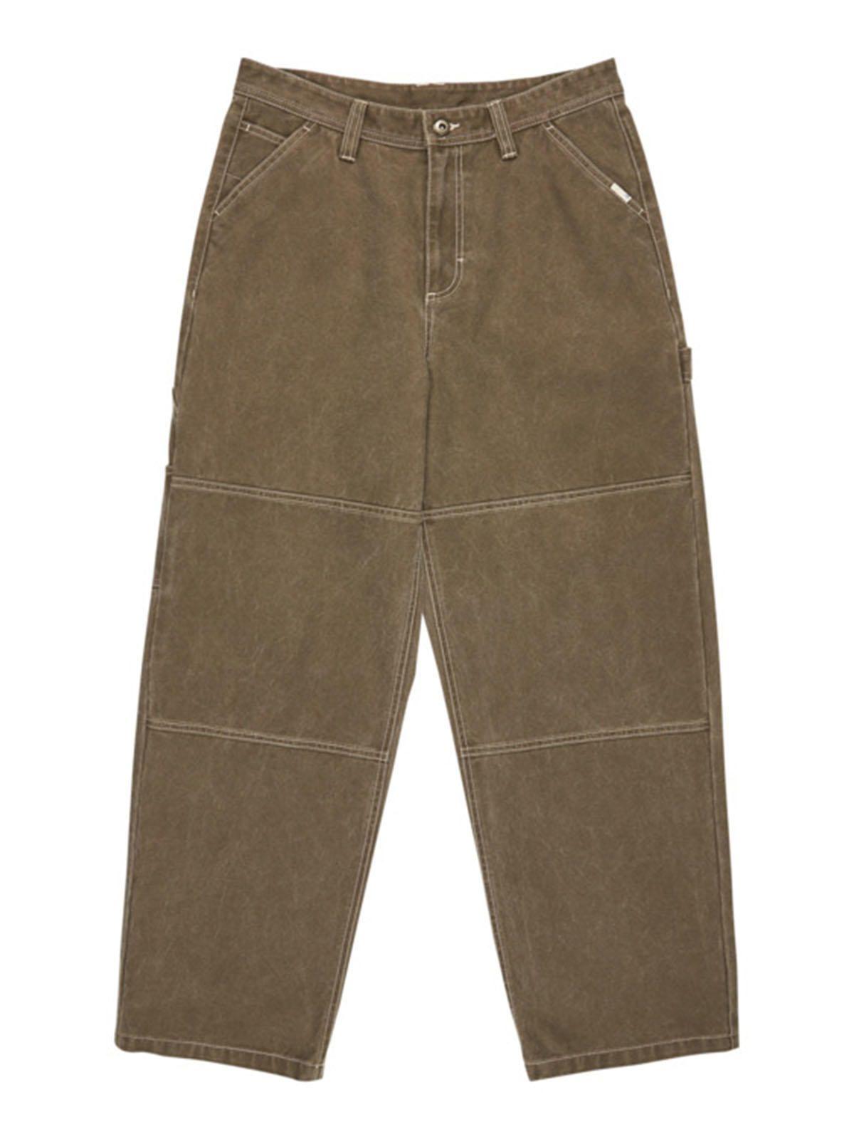 Pantalón Hombre Big carpenter canvas Gris-6