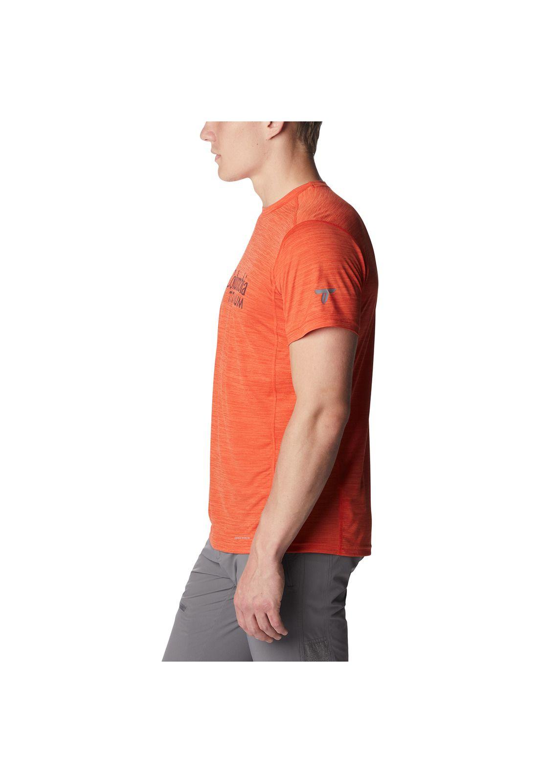 Polera M/C M Titan Pass Graph Rojo Hombre-3