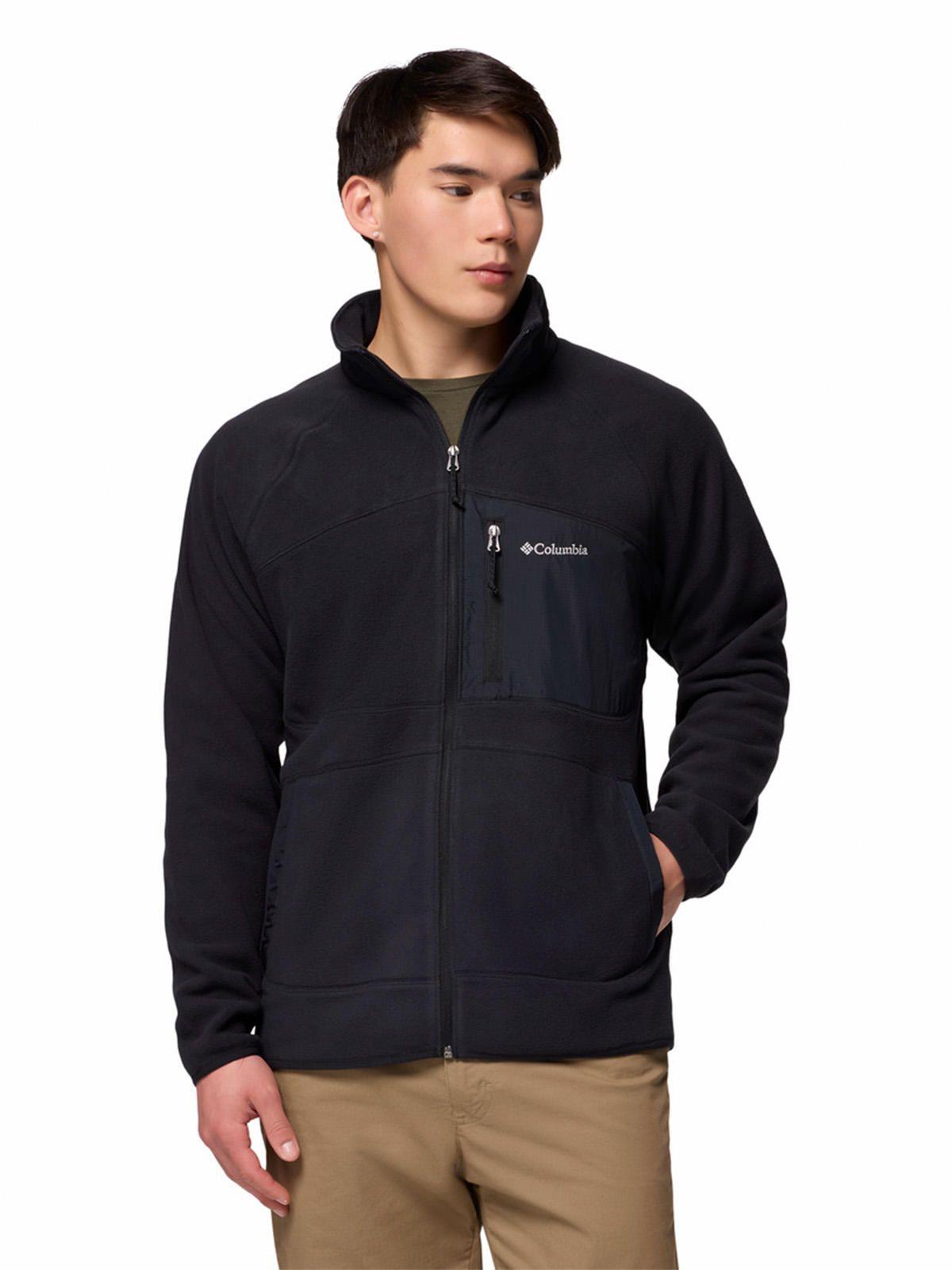Polar Hombre Fast Trek Overlay Full Zip Negro-0