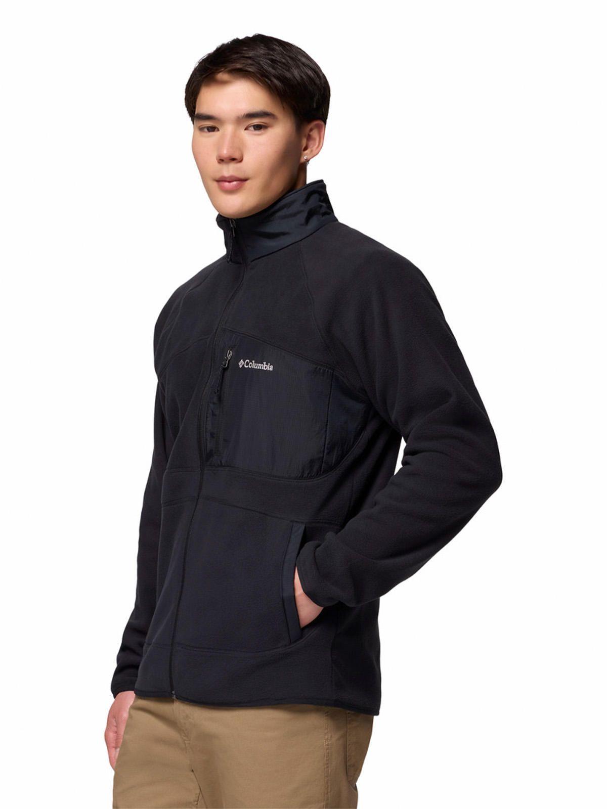 Polar Hombre Fast Trek Overlay Full Zip Negro-3