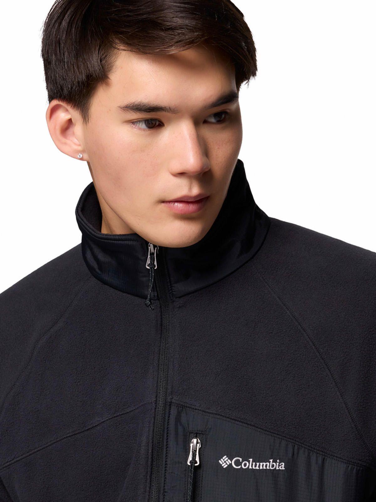 Polar Hombre Fast Trek Overlay Full Zip Negro-5