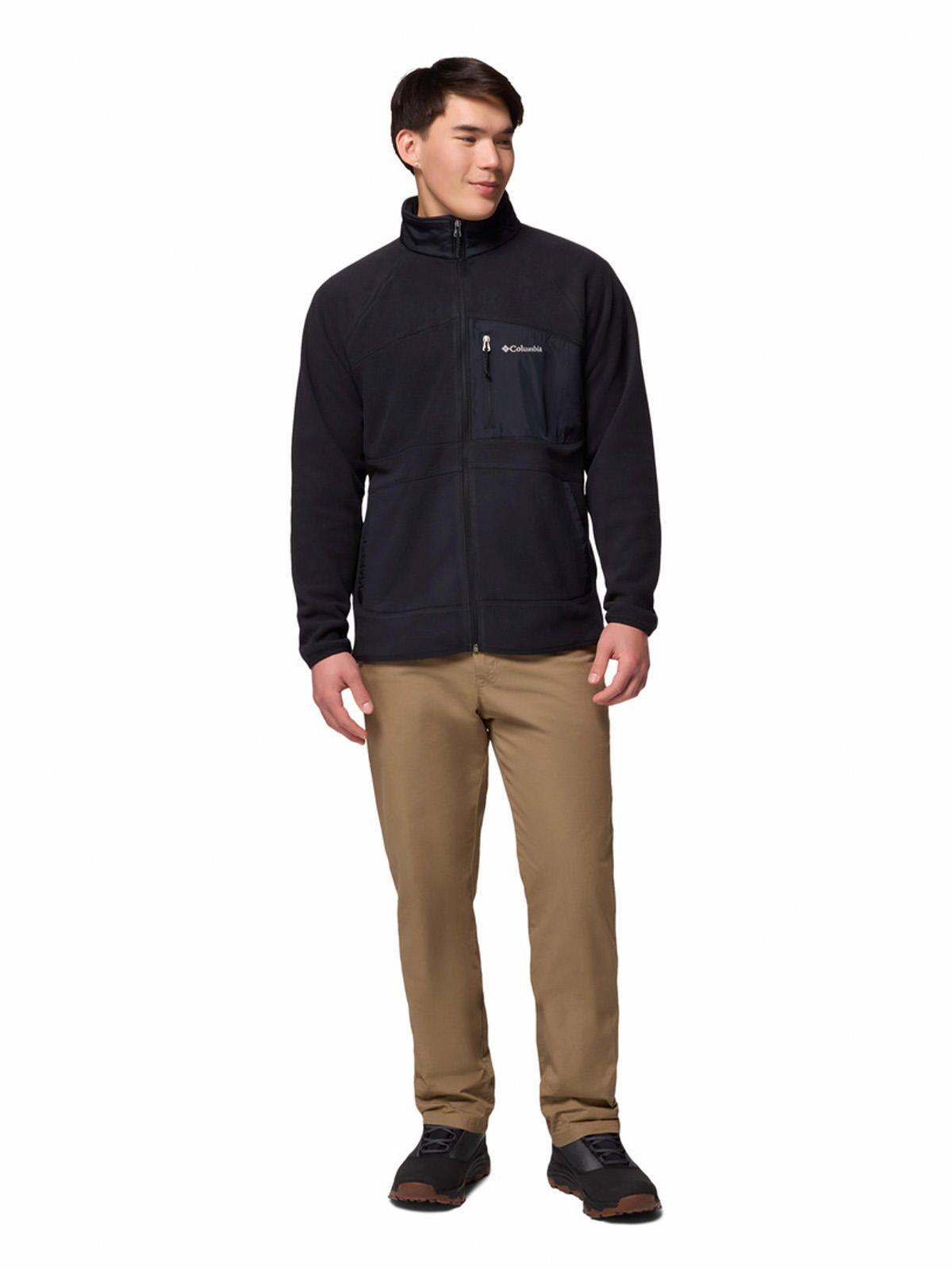 Polar Hombre Fast Trek Overlay Full Zip Negro-6