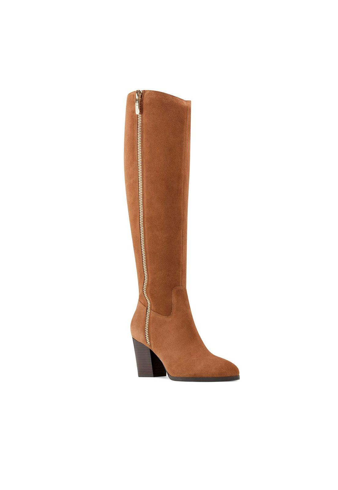 Bota Gamuza Natty Beige Mujer-0