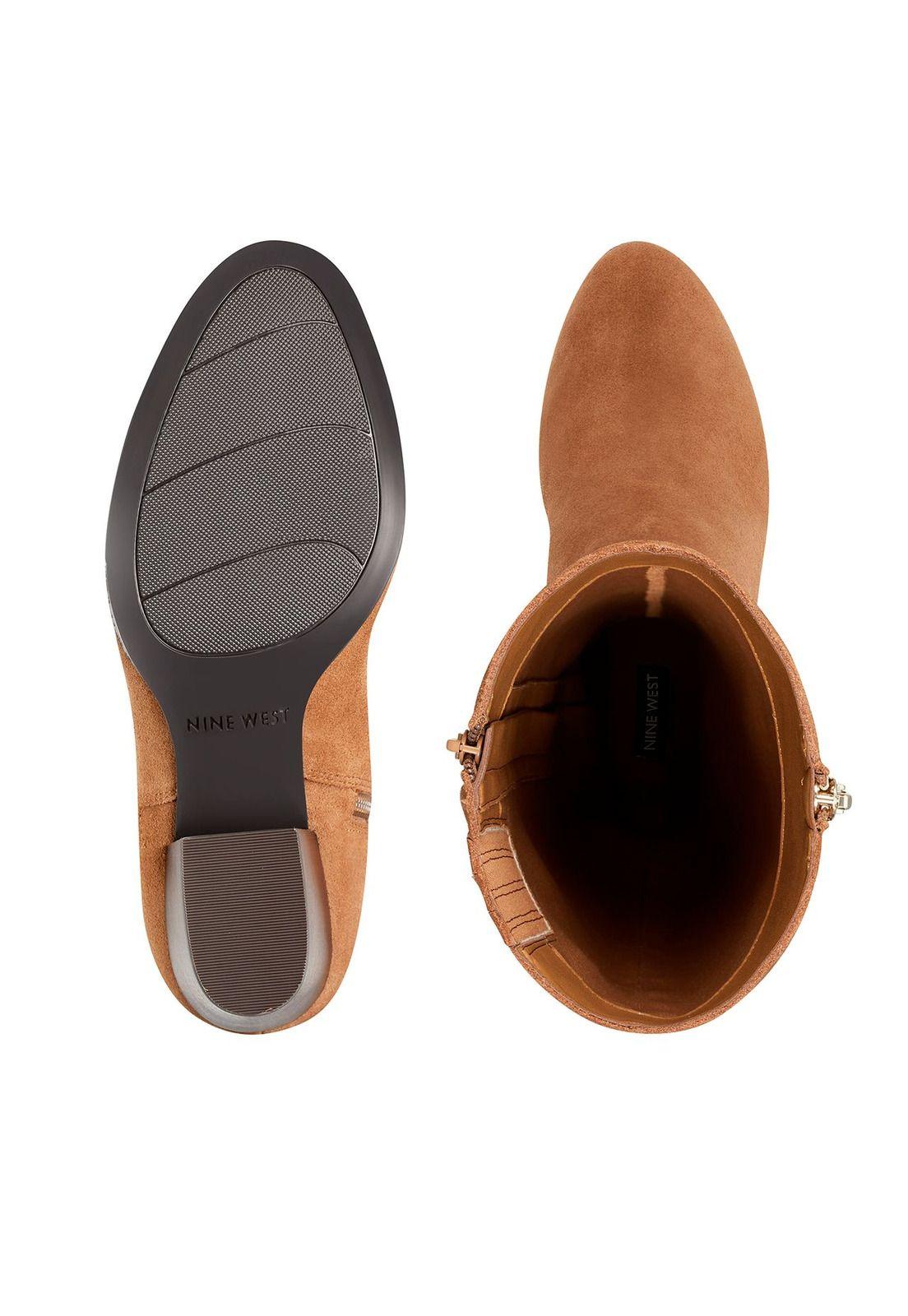 Bota Gamuza Natty Beige Mujer-5