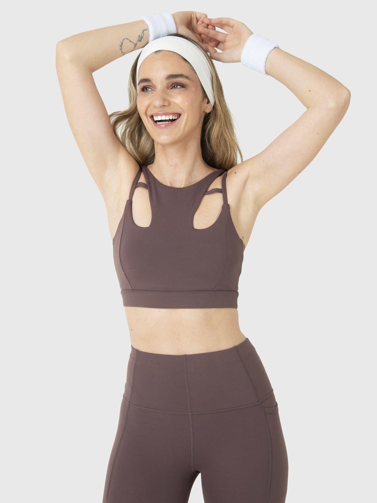 Peto Deportivo Mujer Gloria Café-1