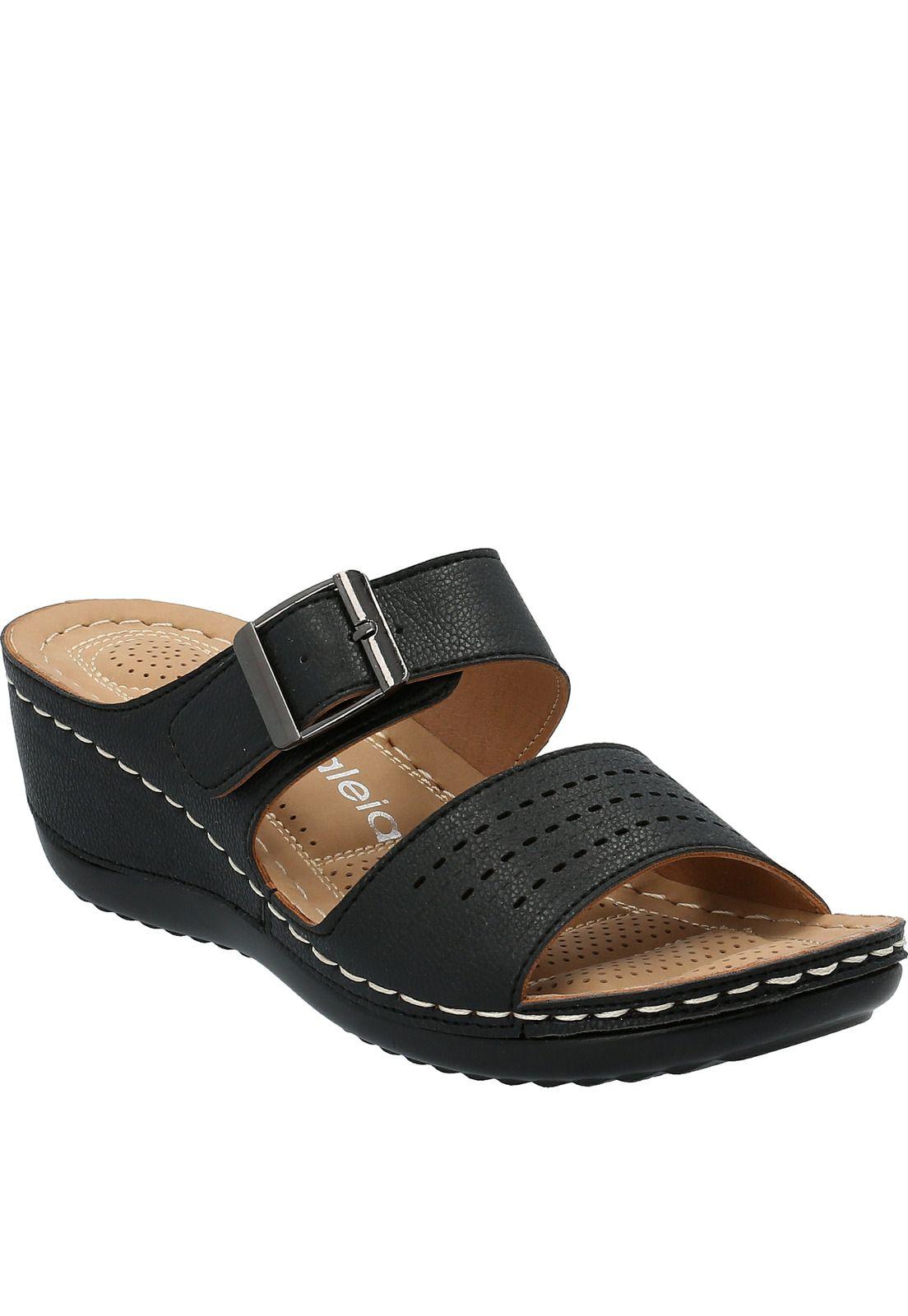 Sandalia Mujer Karman Negro-0