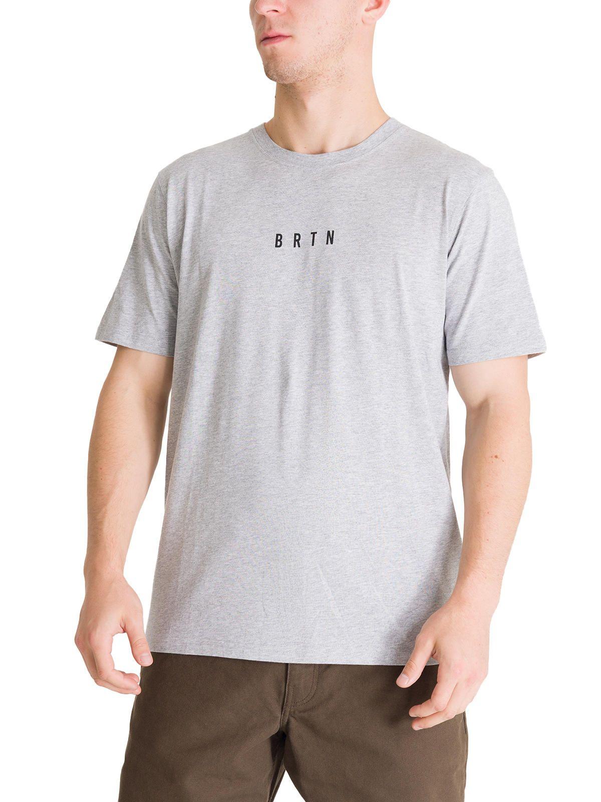 Polera Manga Corta Hombre Japow Gris Burton-0