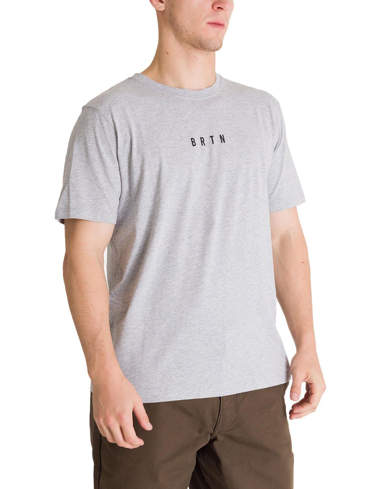 Polera Manga Corta Hombre Japow Gris Burton-1