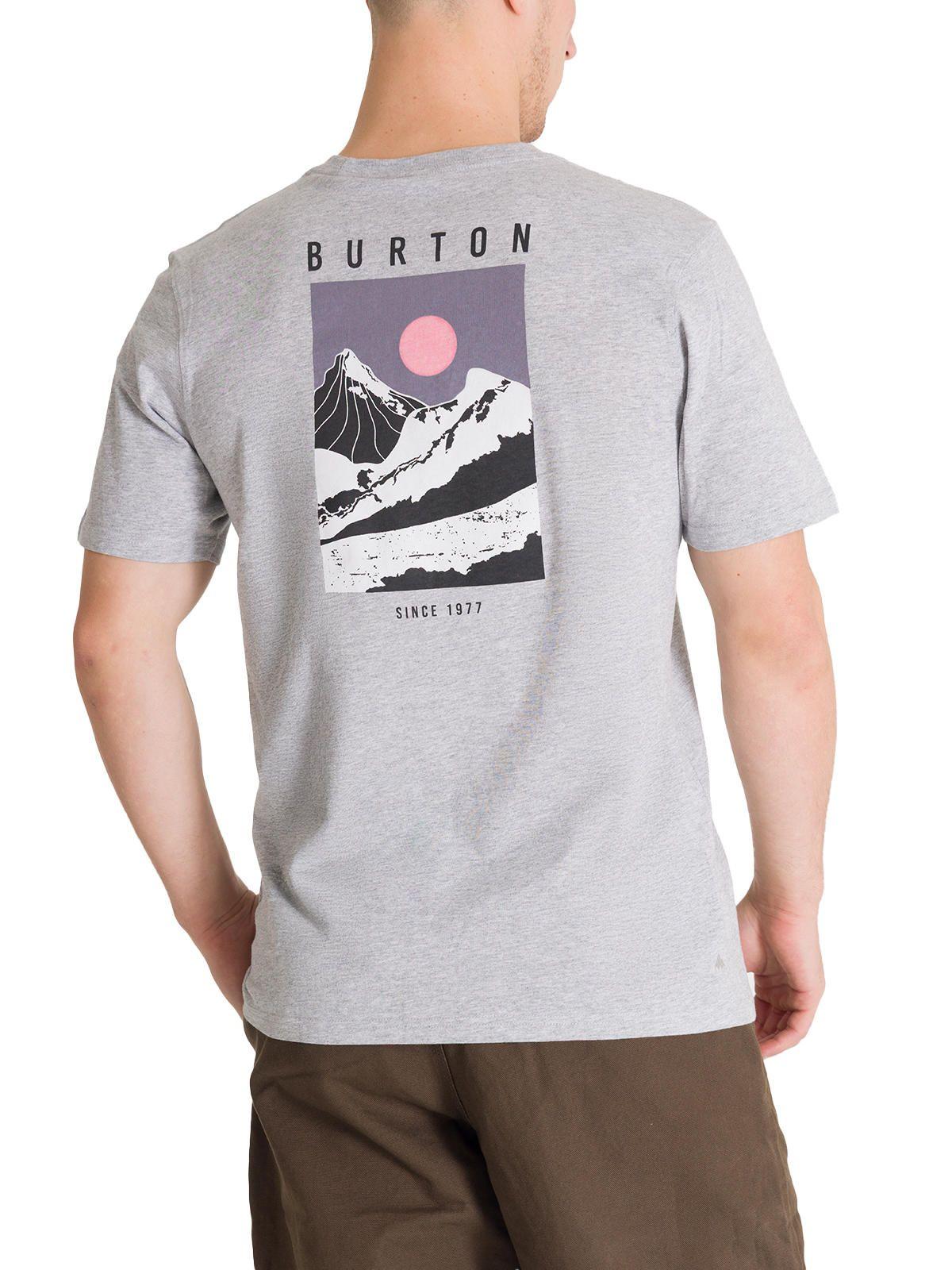 Polera Manga Corta Hombre Japow Gris Burton-3