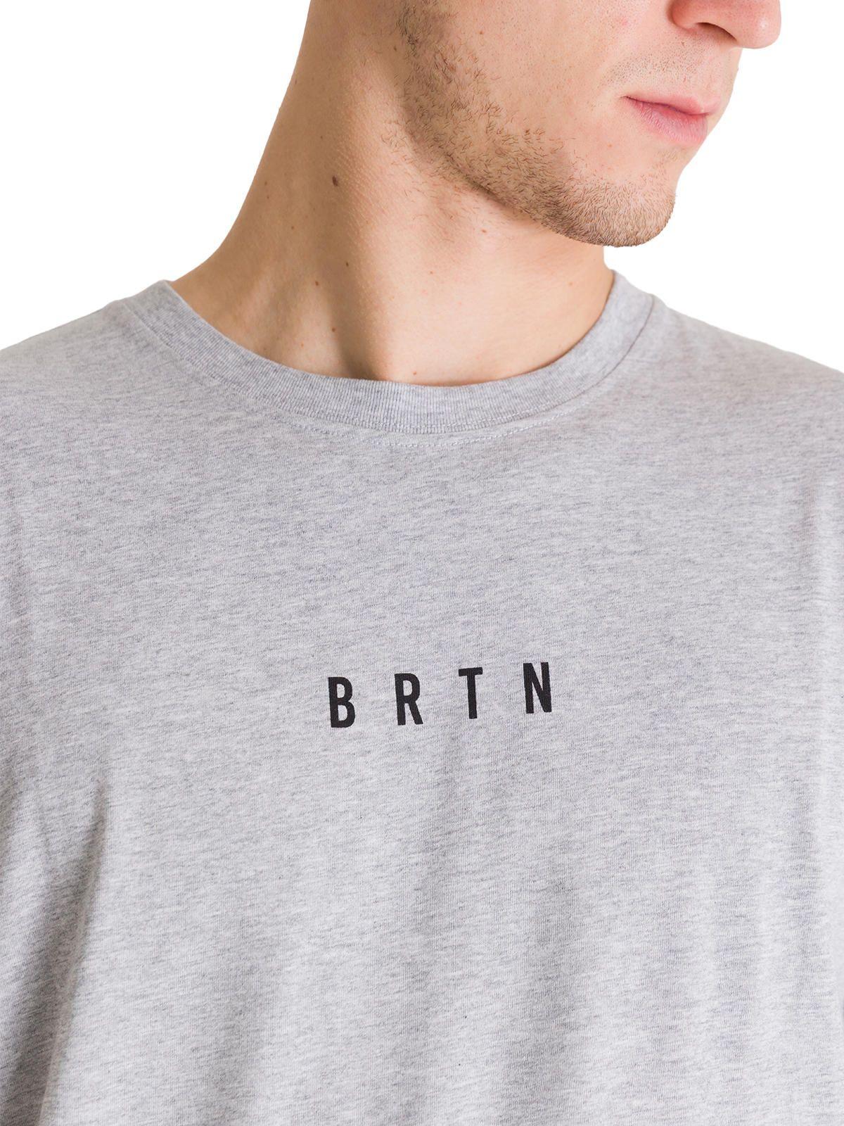 Polera Manga Corta Hombre Japow Gris Burton-4
