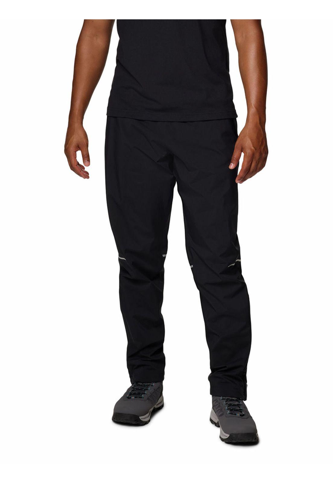 Pantalón Hombre Hazy Trail Ii Rain Negro-0