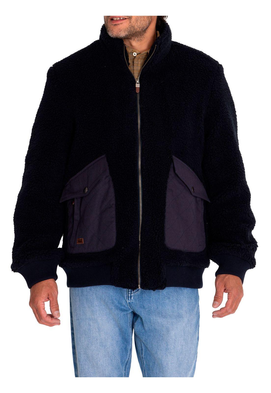 Polar Fibras Recicladas Hombre Blackburn Azul-4