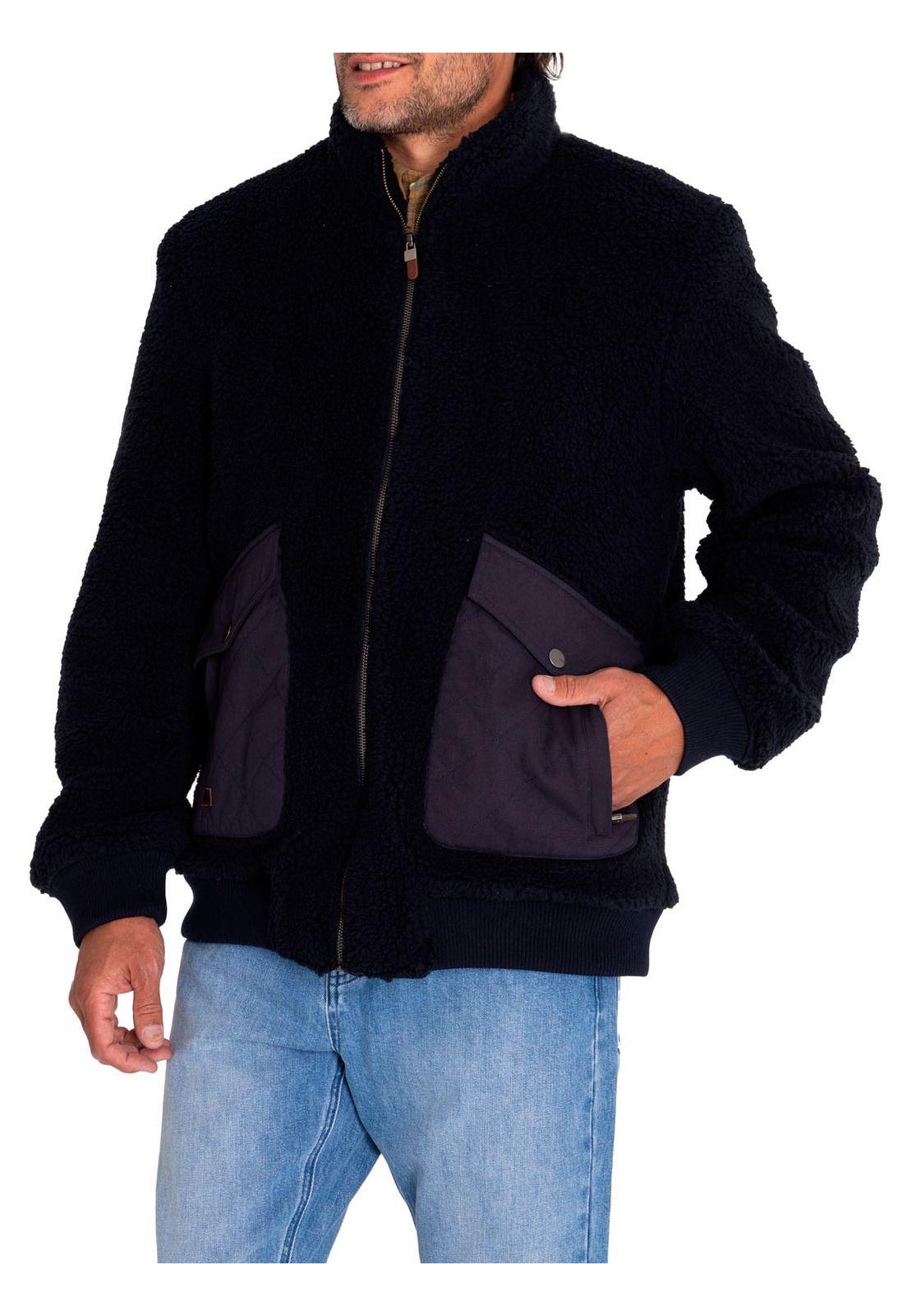 Polar Fibras Recicladas Hombre Blackburn Azul-5