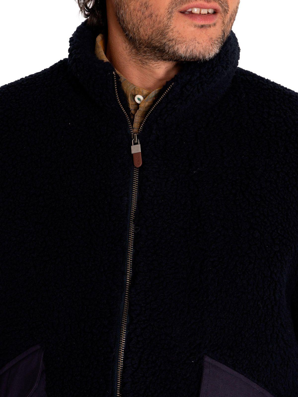 Polar Fibras Recicladas Hombre Blackburn Azul-7