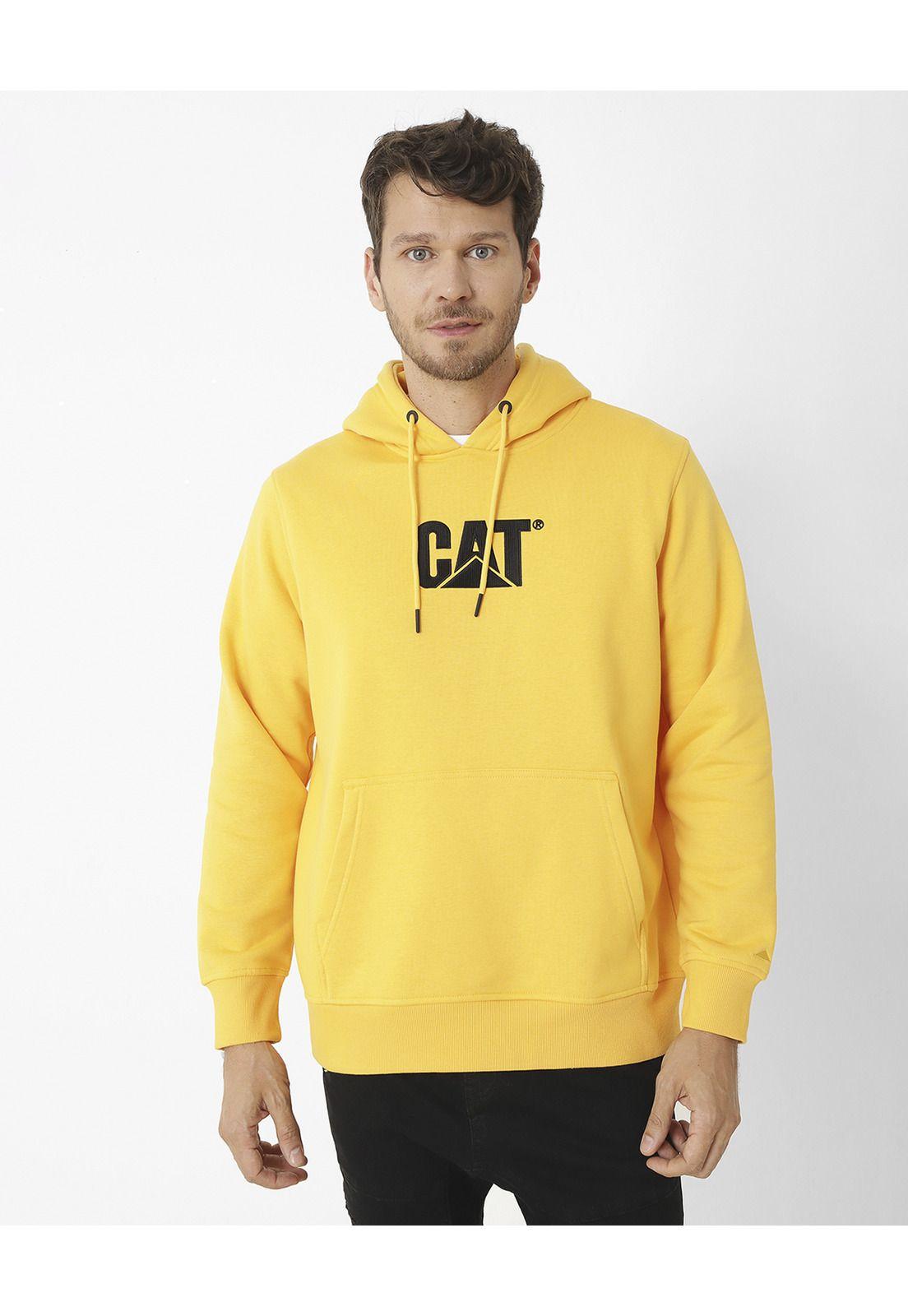 Polerón Fleece Logo Pull Amarillo Unisex-1