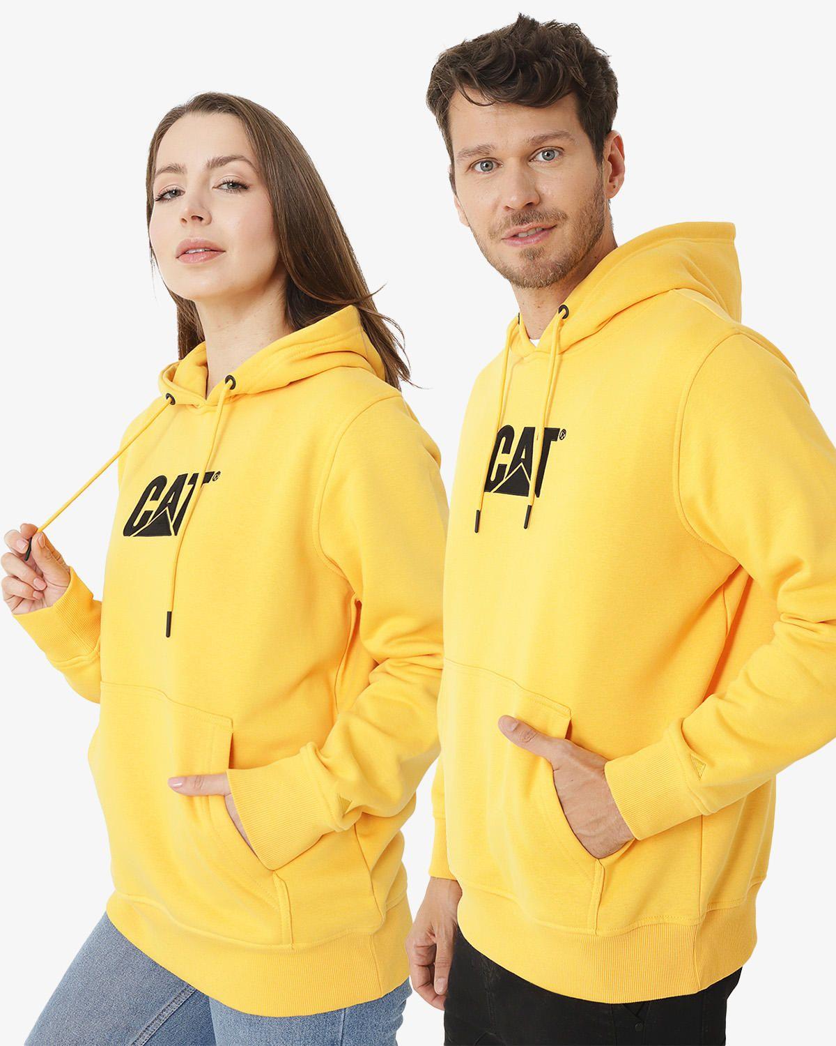 Polerón Fleece Logo Pull Amarillo Unisex-0
