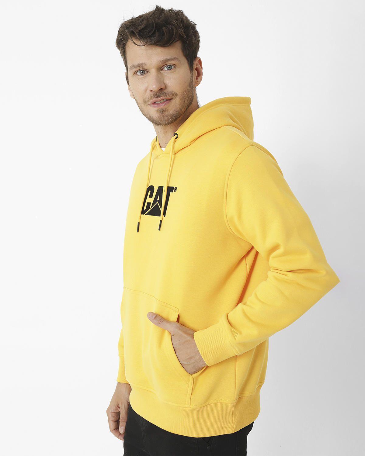 Polerón Fleece Logo Pull Amarillo Unisex-6