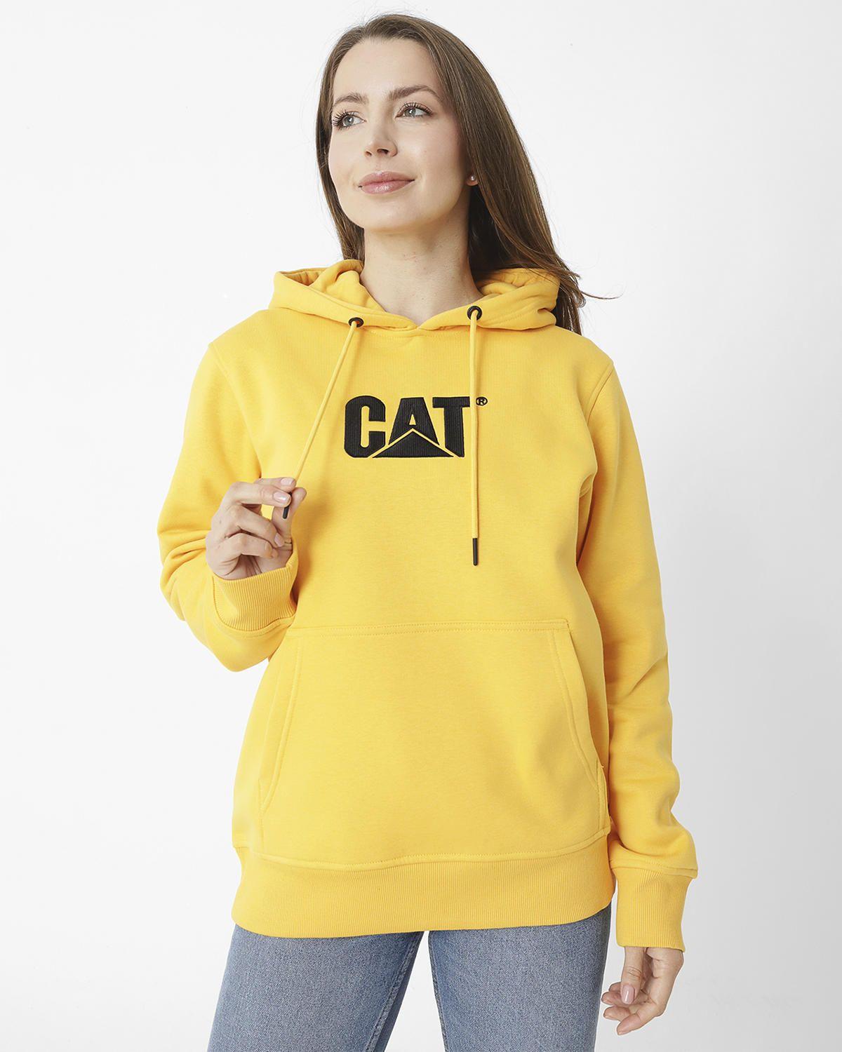 Polerón Fleece Logo Pull Amarillo Unisex-7
