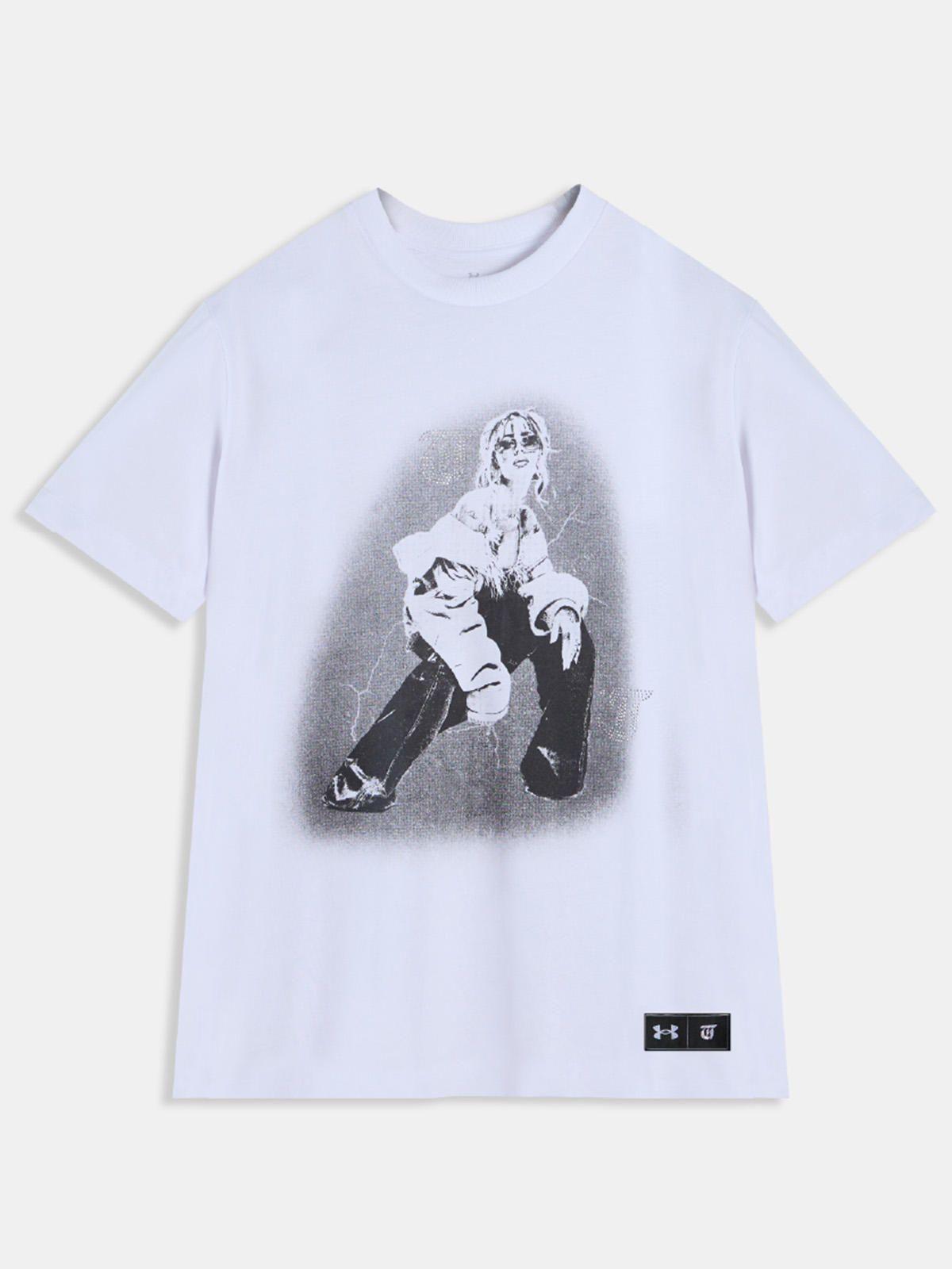 Polera Oversized TINI Unisex Blanca - Tini-0