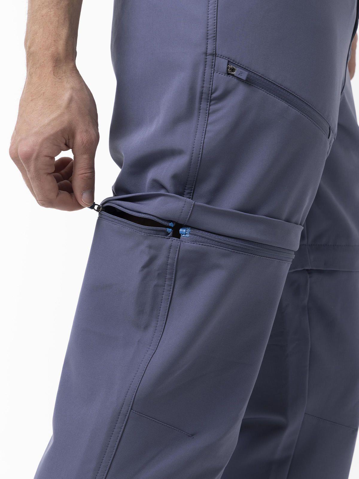 Pantalón Hombre 4 Way Spandex Azul-5