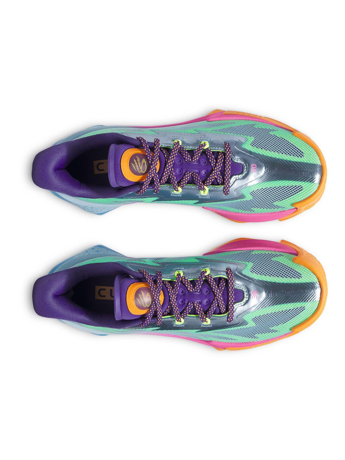 Zapatilla Basket Curry Series 7 azul -4