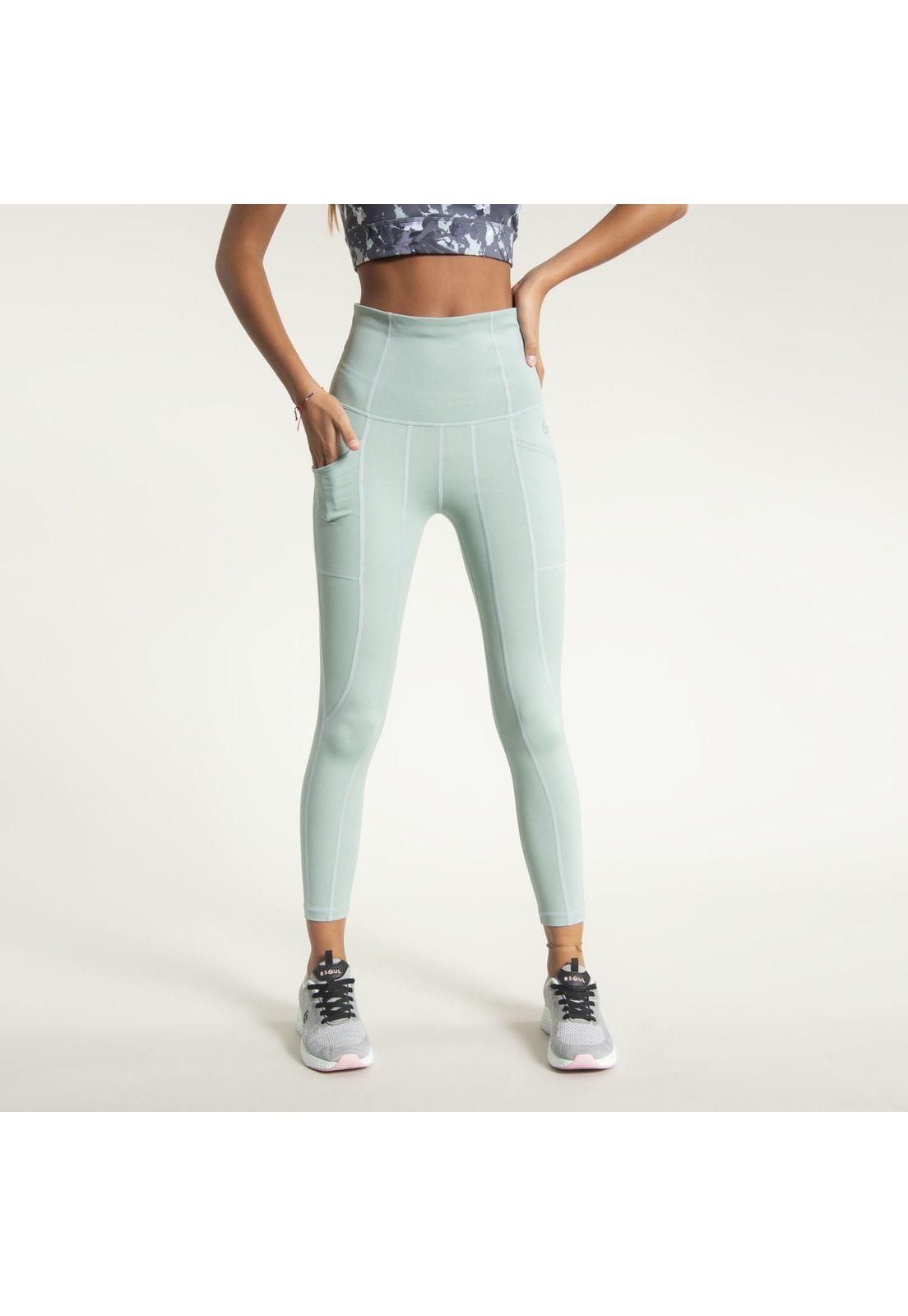 Calza Mujer Hr Ankle Leg Eva Verde Claro-1