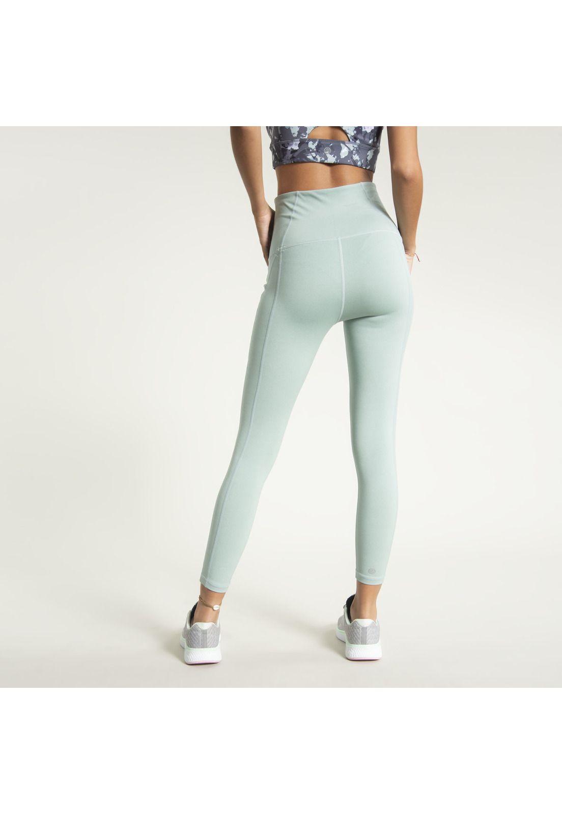 Calza Mujer Hr Ankle Leg Eva Verde Claro-2