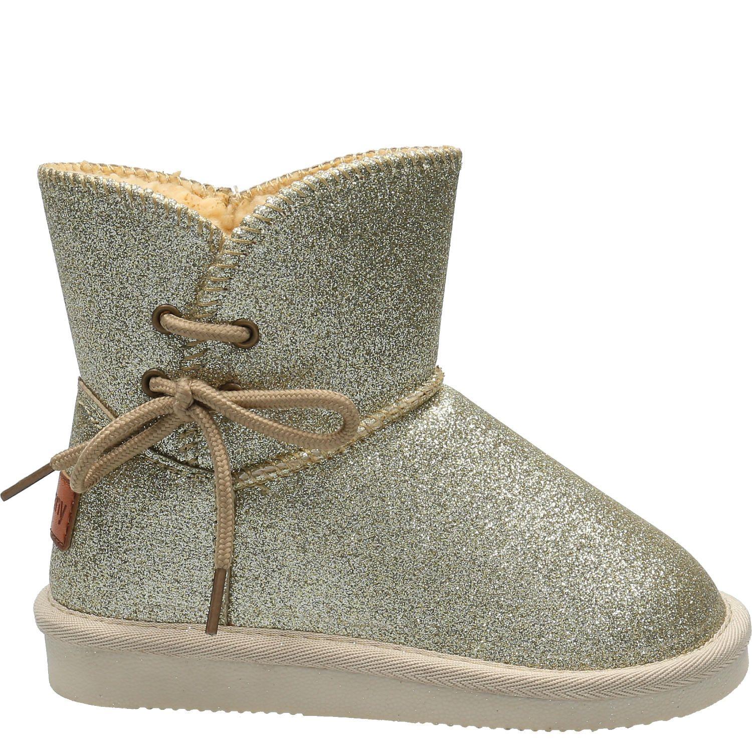 Botín Niña Serena Dorado (30 - 35)-1