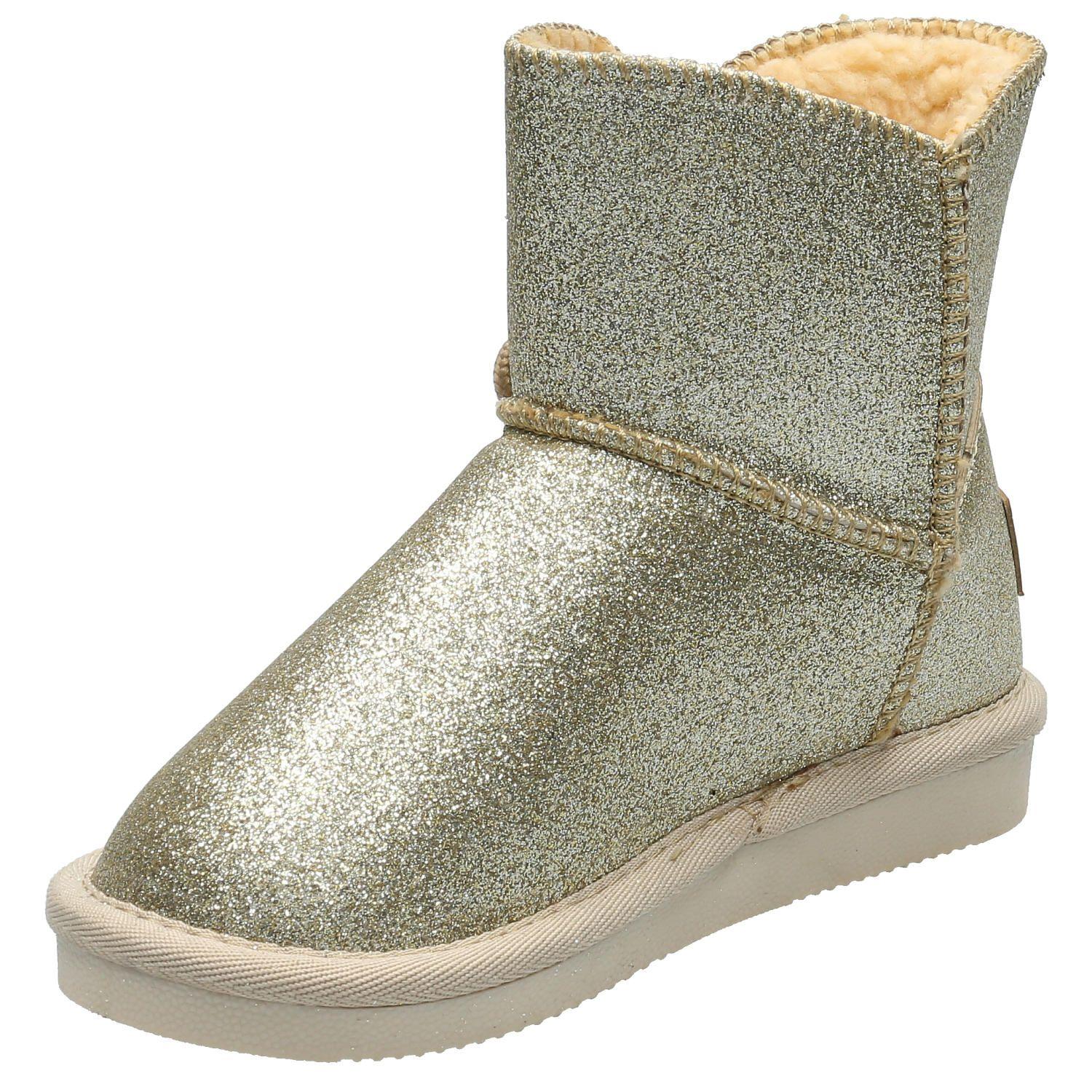 Botín Niña Serena Dorado (30 - 35)-3