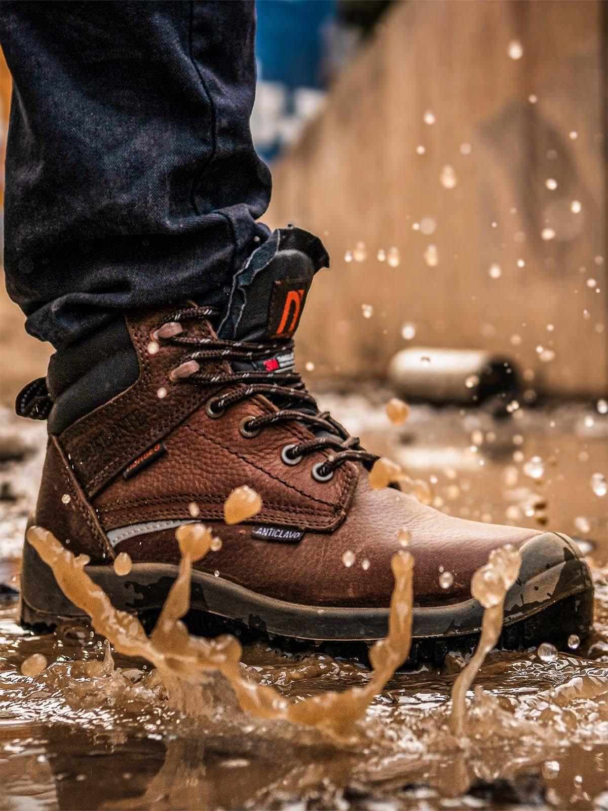 Zapato de Seguridad Hombre NS 586 Pro CT Marrón-8
