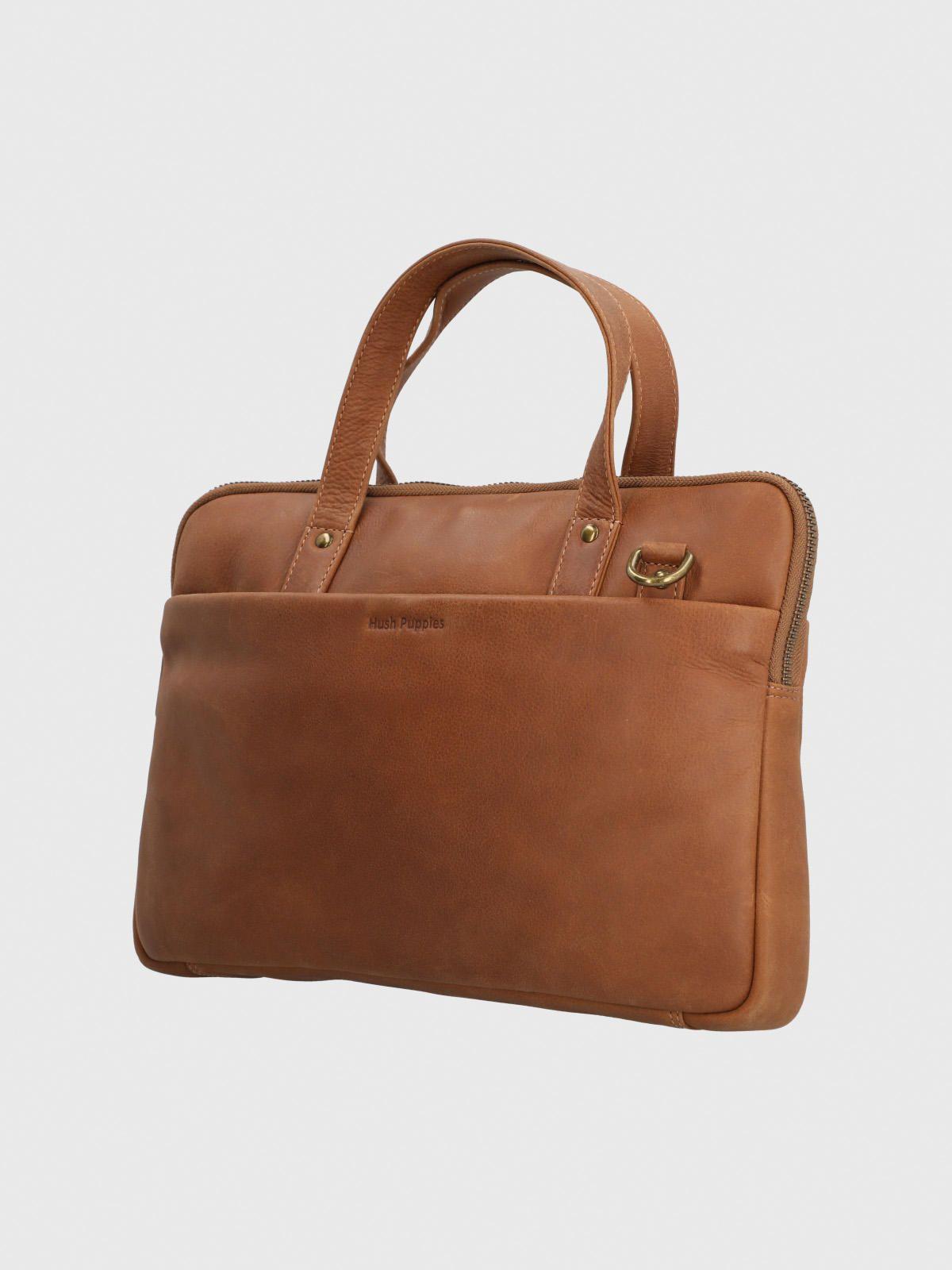Maletin Cuero Unisex Th Freddie Café-1
