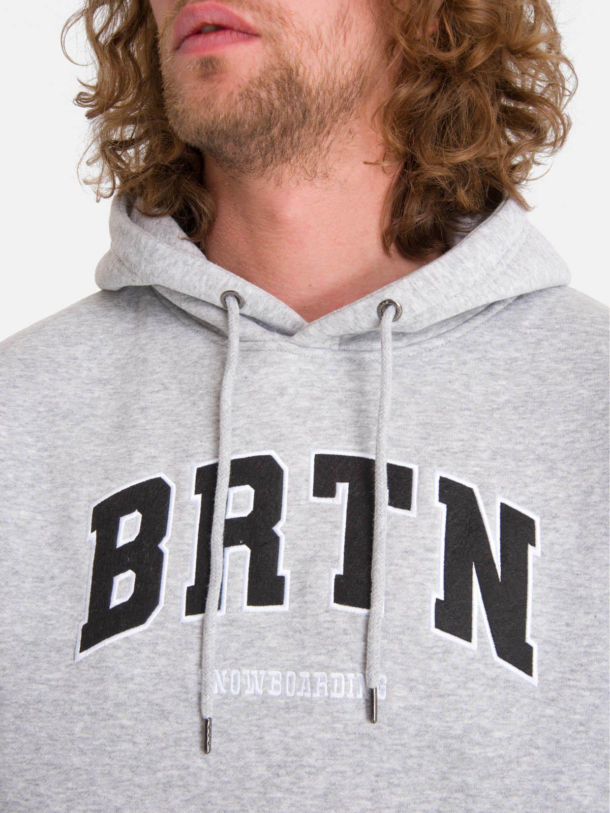 Polerón Hombre College Hoodie Gris-4