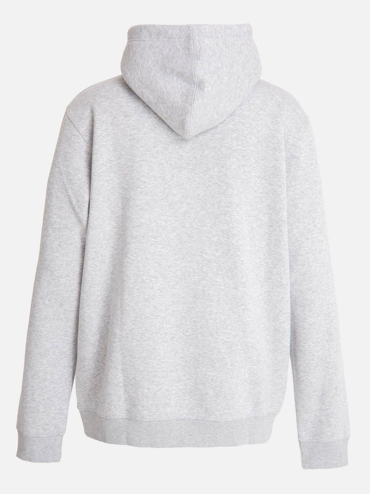 Polerón Hombre College Hoodie Gris-7