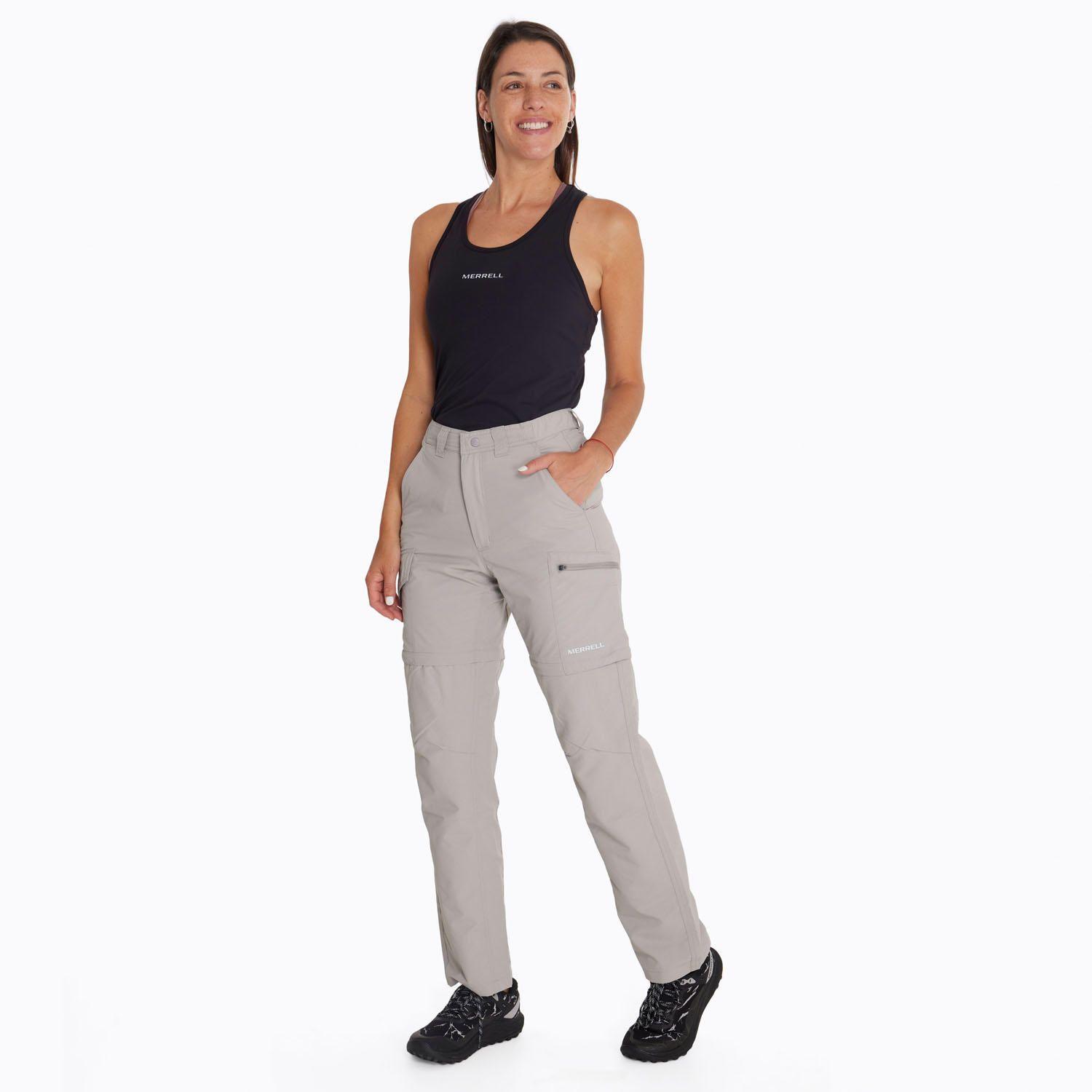 Pantalón Mujer Detach Pocket Gris-8