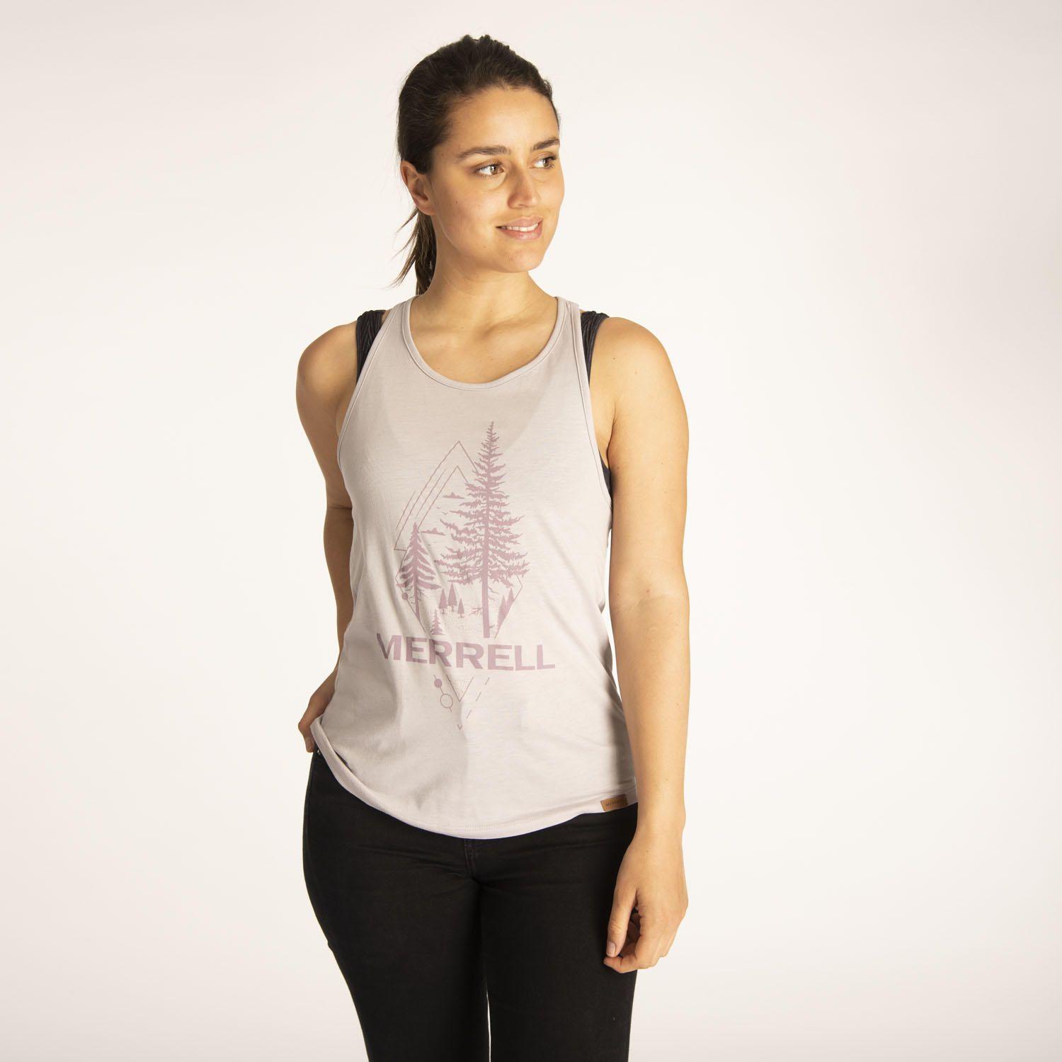 Polera M/C Mujer Pine Tee Marfil-0