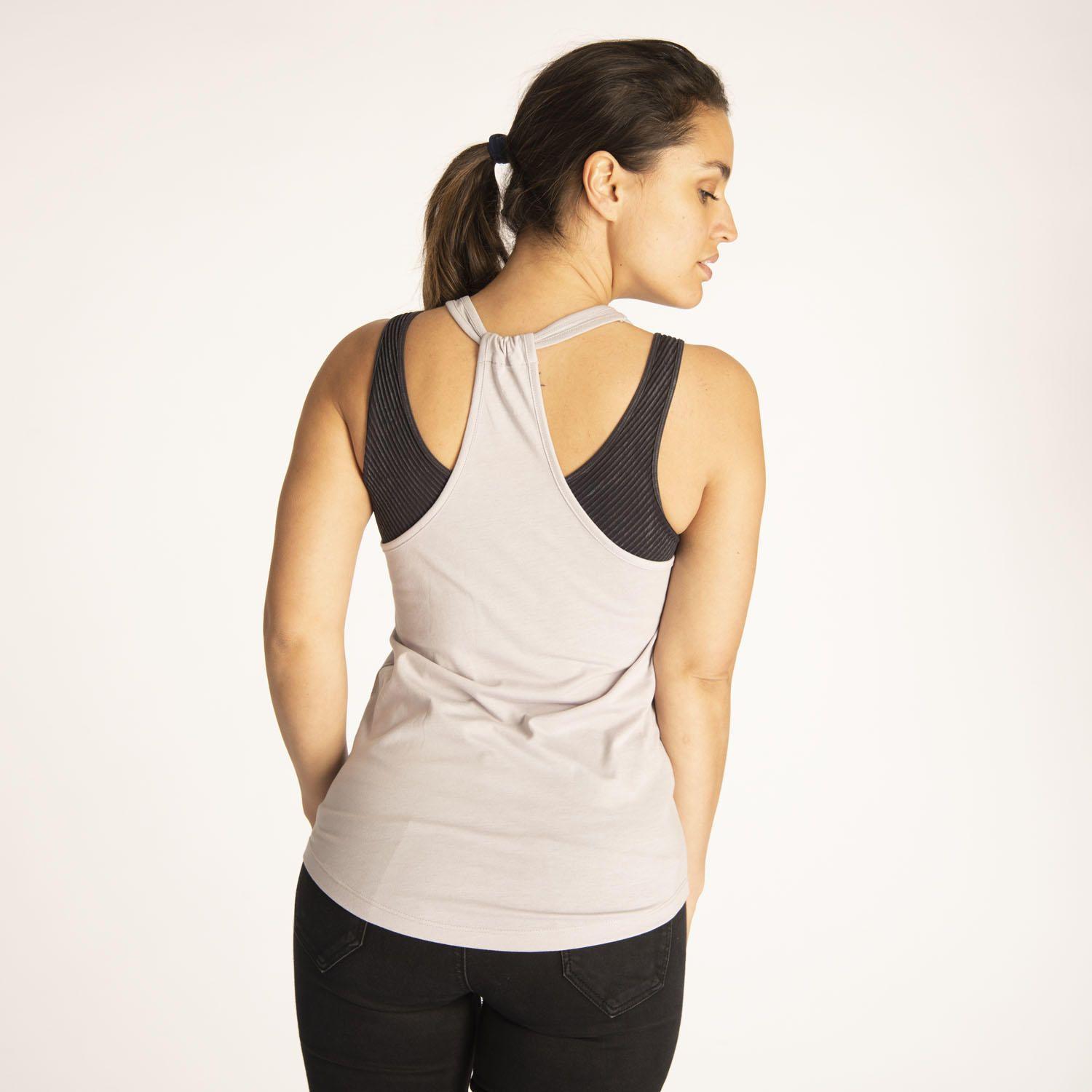 Polera M/C Mujer Pine Tee Marfil-3