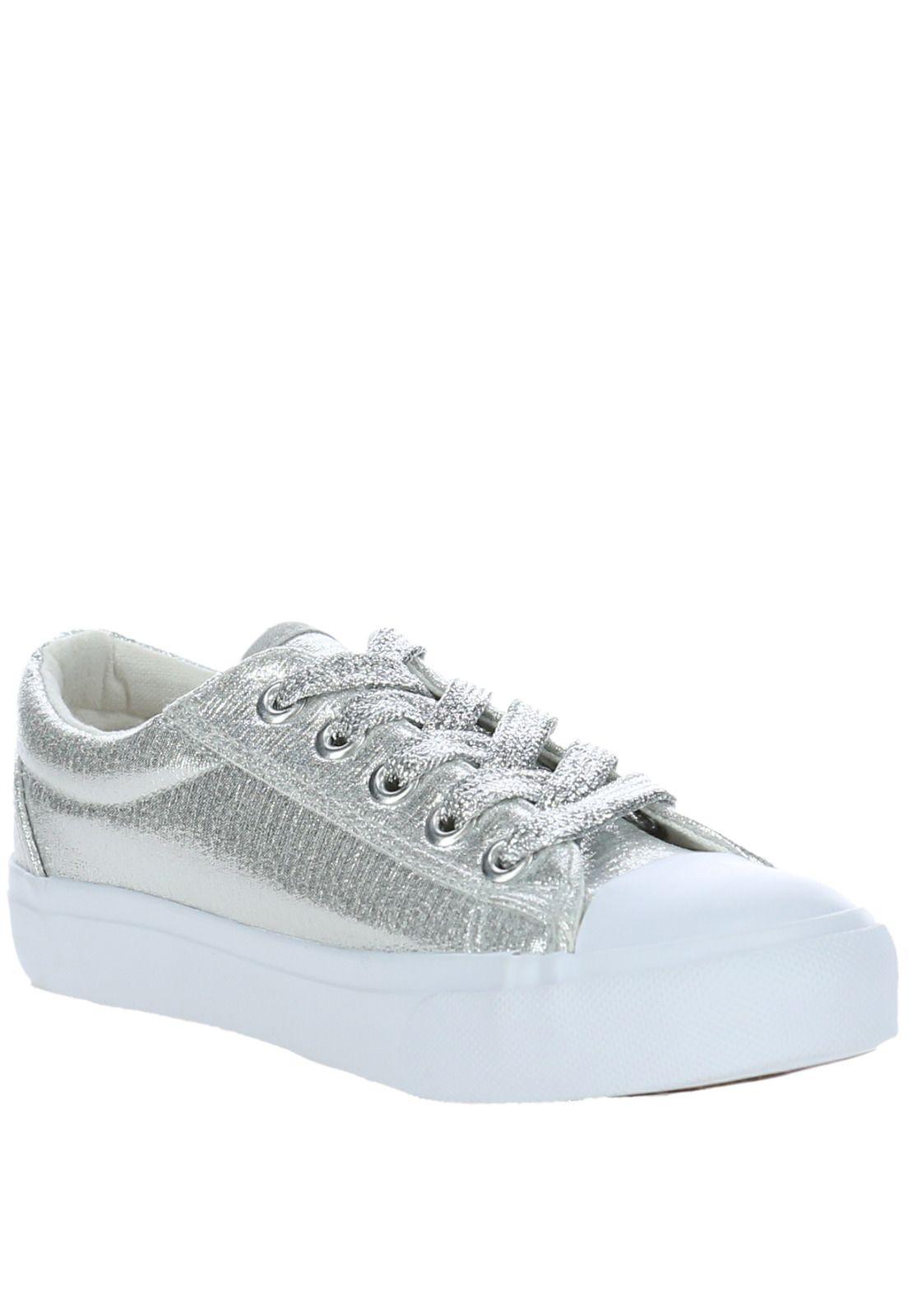 Zapatilla Niña Ivana Plateado-0