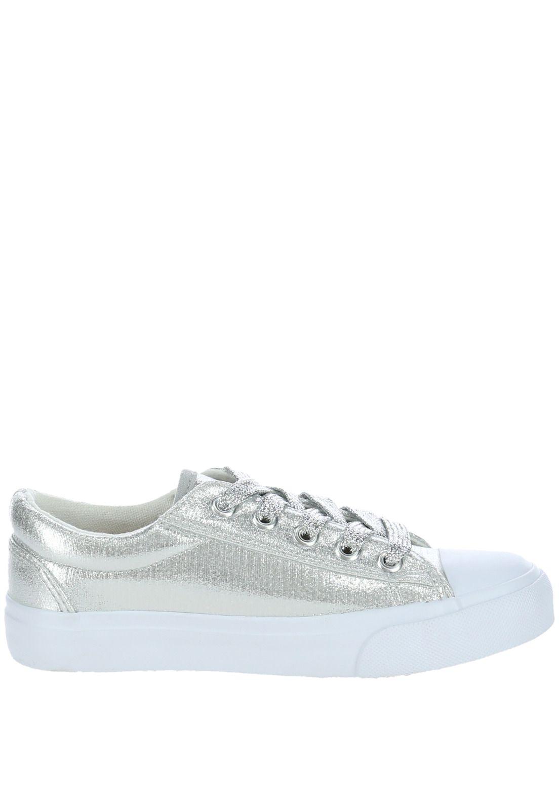 Zapatilla Niña Ivana Plateado-1