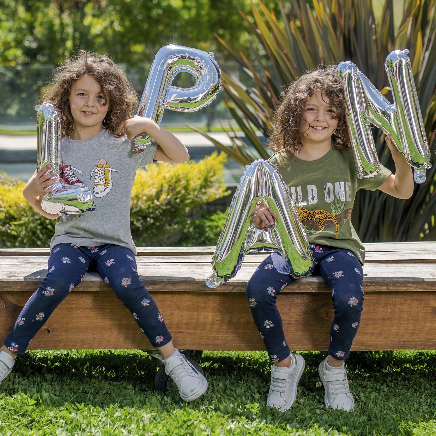 Polera M/C Niña Sneakers Gris-2