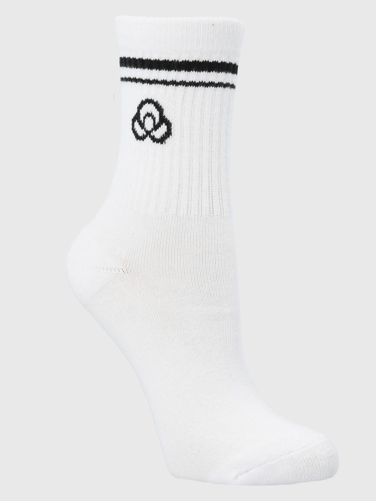 Pack 2 Calcetines Mujer Quarter Blanco-3